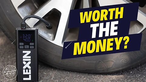 The best portable air pump? | Lexin Moto P5 Advanced Smart air Pump