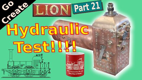 LION - Miniature Locomotive Build Pt. 21 - Hydraulic Test + Locomotion Clips