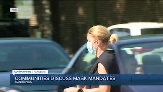 Local communities discuss mask mandates