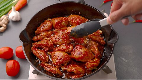 Korean BBQ chicken wings
