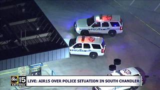 AIR15: Police shot at during pursuit in south Chandler