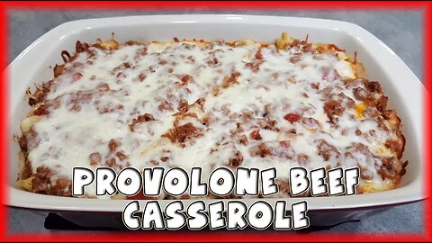 Provolone Beef Casserole