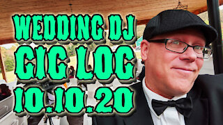 DANDY DJ WEDDING GIG LOG 10.10.20