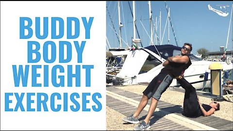 Buddy Body Weight Exercises - Partner Workout