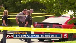 City Grapples With Spike In Homicides