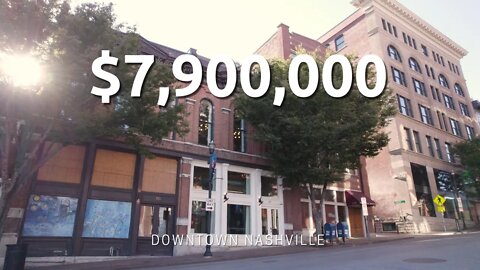 INSIDE a $7,900,000 Historic Building in Downtown Nashville!