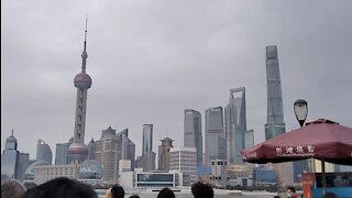 Walking in Shanghai