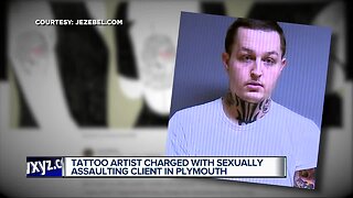 Tattoo artist charged with sexually assaulting client in Plymouth