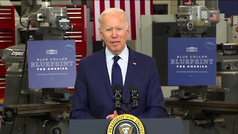 President Biden gives speech on economy at Tri-C