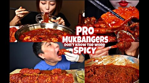 Mukbangers Eating SPICIEST FOODS Like A Piece OF CANDY🌶🥵🙀