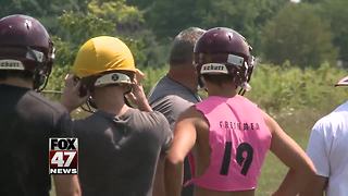 Local schools take precautions on the football field