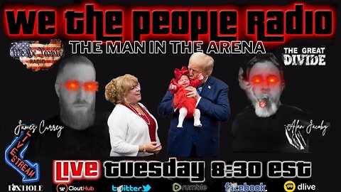 #174 We The People Radio w/ James and Alan - The Man in The Arena