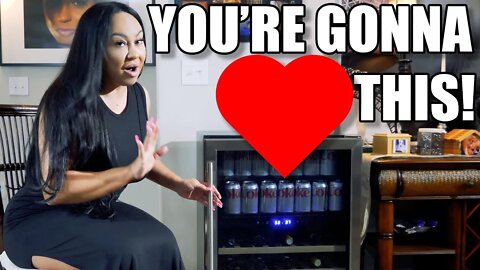 OMG! Amazing Product Review! My Brand New Tylza 24" Undercounter Dual Zone Wine and Beverage Fridge!