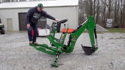 Backhoe in a Funk? Recovery & Attachment Tips, John Deere Compact Tractors!