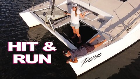 HIT & RUN - Someone crashed into our boat 🤬 (Sailing Popao) Ep.93