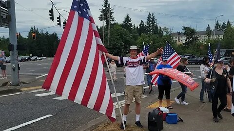 #Gadsden #Flag Wave #Oregon City/ Don't tread on me/ Lets Go!