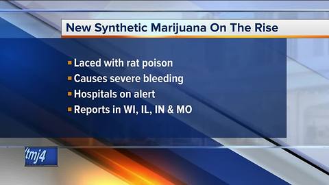 Warning issued for synthetic marijuana laced with rat poison