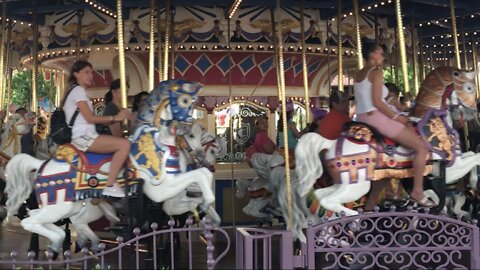 Carousel at Disney World, Magic Kingdom, FLA