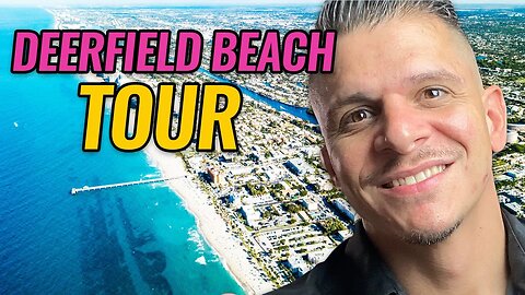 Deerfield Beach Florida BOARDWALK BEACH Tour!
