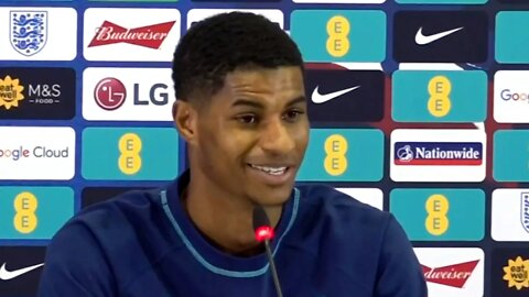 Marcus Rashford thanks his 'idol' Cristiano Ronaldo after Manchester United exit | Wales v England