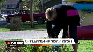 Cancer survivor touched by random act of kindness