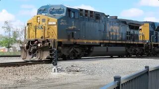 CSX 1 Spirit of West Virginia on CSX Train Meet # 1 from Fostoria, Ohio May 8, 2021