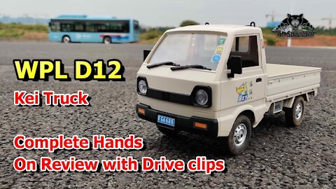 WPL D12 Suzuki Carry Pickup Kei Truck Complete Review