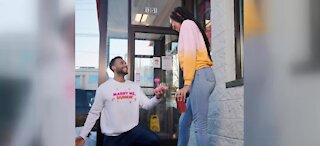 Dunkin' launches first-ever online wedding merchandise collection