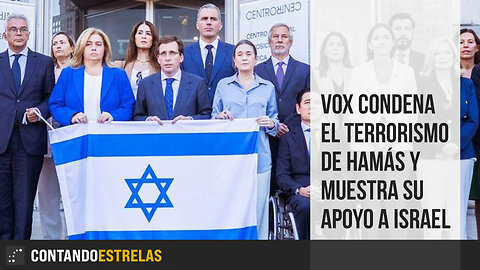 Vox condena el terrorismo de Hamás y muestra su apoyo a Israel
