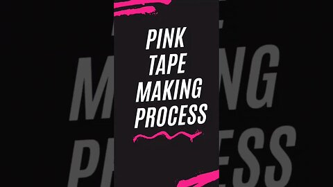 Pink Tape Making Process 🩷 #shorts #Shorts #asmr #china