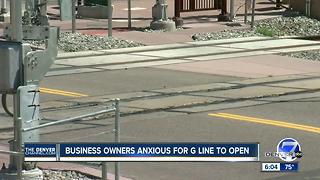 Business owners anxious for G Line to open