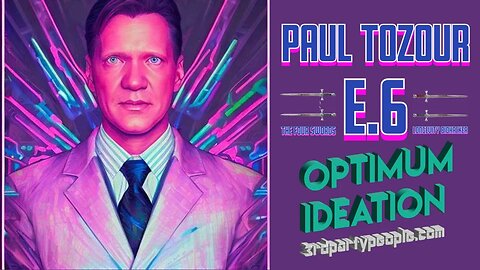 Optimum Ideation Podcast E.6 - The Four Swords Paul Tozour #podcast #interview #videogames #biohack