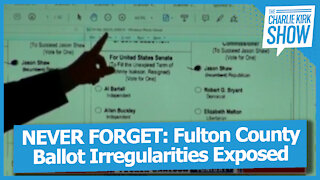 NEVER FORGET: Fulton County Ballot Irregularities Exposed