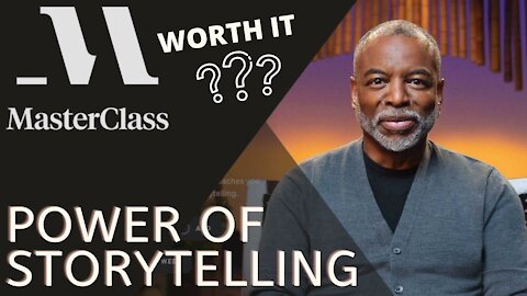 LEVAR BURTON MASTERCLASS Power of Storytelling REVIEW Masterclass.com Overview Is It Worth It?