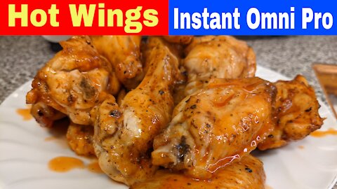 Hot Wings Instant Omni Pro Toaster Oven and Air Fryer Recipe