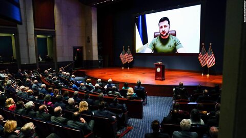 Ukraine's Zelensky addresses The United States' Congress - The World is a Stage!