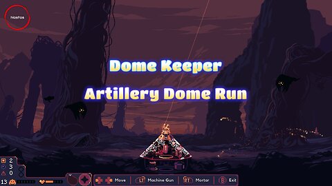 Dome Keeper - Artillery Tower First Run