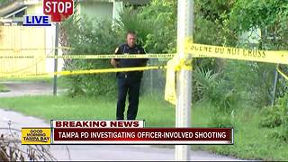 Tampa police investigate police involved shooting