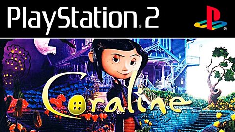 CORALINE (PS2/Wii) - Gameplay do início do jogo Coraline e o Mundo Secreto! (Legendado em PT-BR)