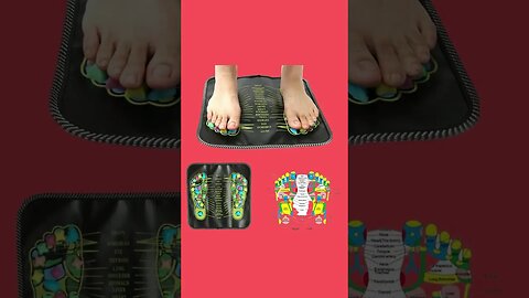 Foot Massage Pad Chinese Health Care Reflexology Walk Stone Pain #footmassager #motivationalspeech