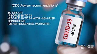 CDC advisers recommend next groups to get COVID-19 vaccine when available