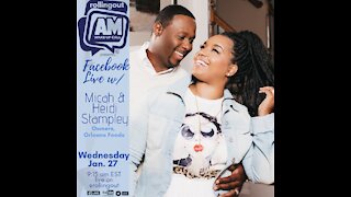 Micah and Heidi Stampley discuss their recipe to love and their famous beignets