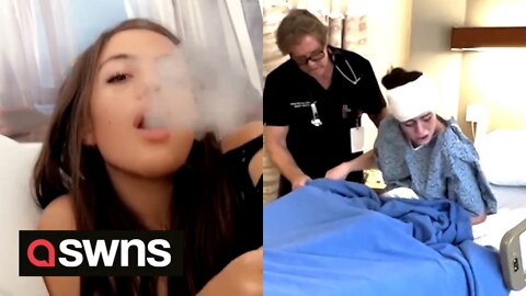 US model suffers extreme muscle pain from vaping addiction