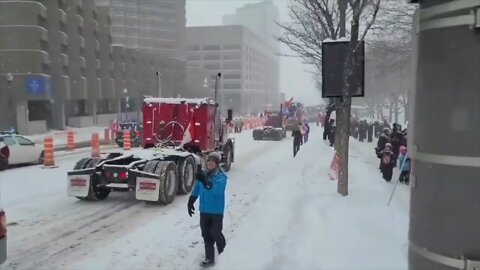 ❤️QUEBEC TRUCKERS HONKING FOR FREEDOM ❤️