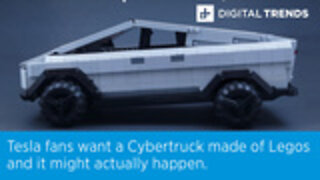Tesla fans want a Cybertruck made of Legos, and it might actually happen
