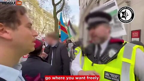 London Police Tell Jewish Man He Will Be Arrested For Being 'Openly Jewish' At A Pro-Hamas Rally