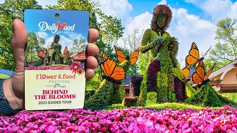 Dollywood's Flower & Food Festival | Behind the Blooms VIP Theme Park Tour