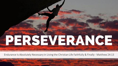 The Persevering Church