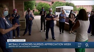 Sen. McSally recognizes nurses at St. Mary's, St. Joseph's hospitals