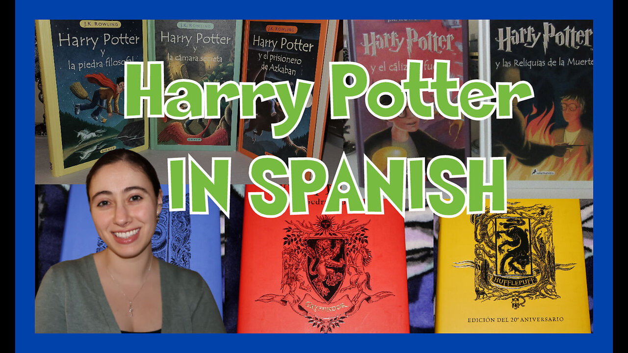 Harry Potter Books in Spanish - Complete Series